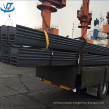 400*125mm Q295BZ Q390BZ S355 Larsen Steel Sheet Pile Flange Steel Pile Philippines